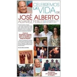 In memoriam:    José Alberto Álvarez Febles: patriota, amigo y hermano