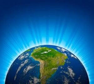Anochecer luminoso