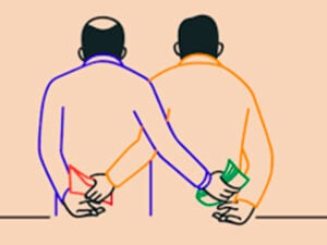 La ineficiencia y la corrupción van de la mano
