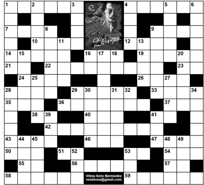 Rivera, Carlos Raquel-Crucigrama