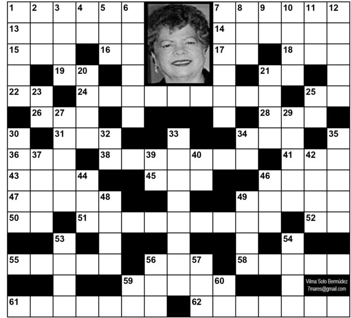 Quiñones, Magaly-Crucigrama