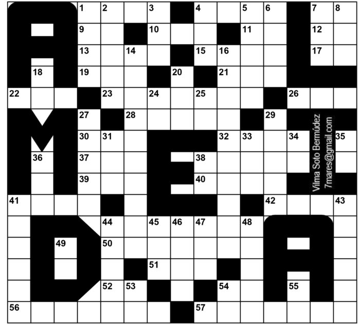 Almeida, Juan-Crucigrama