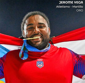 Jerome Ernesto Vega Llanos- Medalla de Oro en los Juegos Centroamericanos