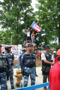 Cuando la protesta se convierte en delito