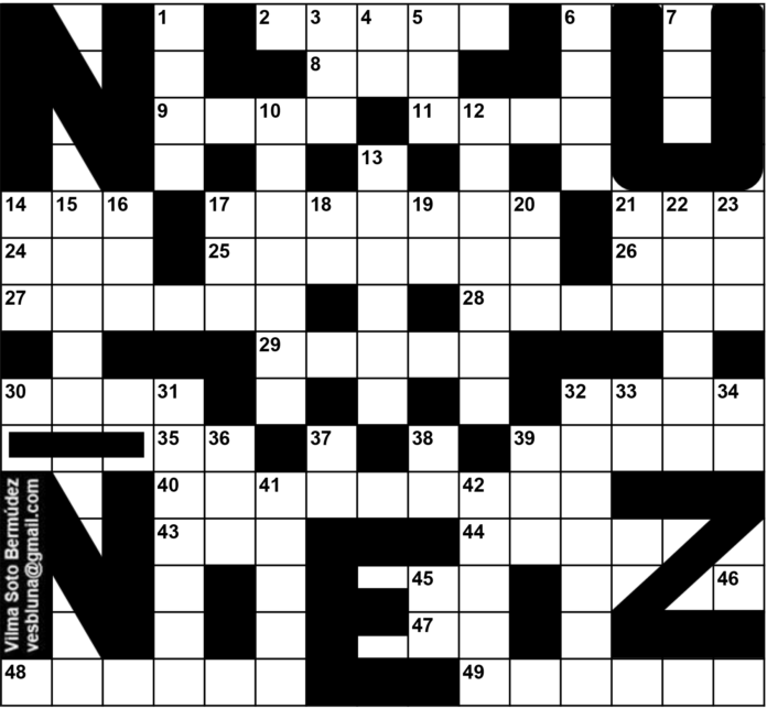 NuěnŢez, Gary-Crucigrama-1