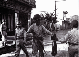 La bandera capturada