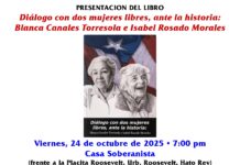 Presentación libro diálogo con dos mujeres libres ante la historia: Blanca Canlaes Torresola e Isabel Rosado Morales