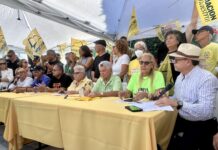 Pensionados exigen protección