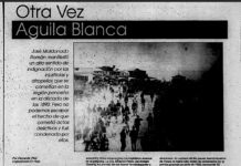 Águila Blanca una y otra vez