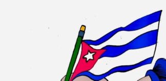 En contra de las amenazas militares de EE.UU cubanos juran defender la patria