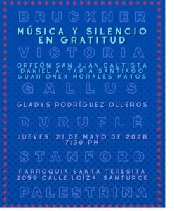 Música y silencio en gratitud