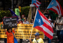 Un primero de mayo combativo