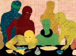 La cena. Belkys Ayón.